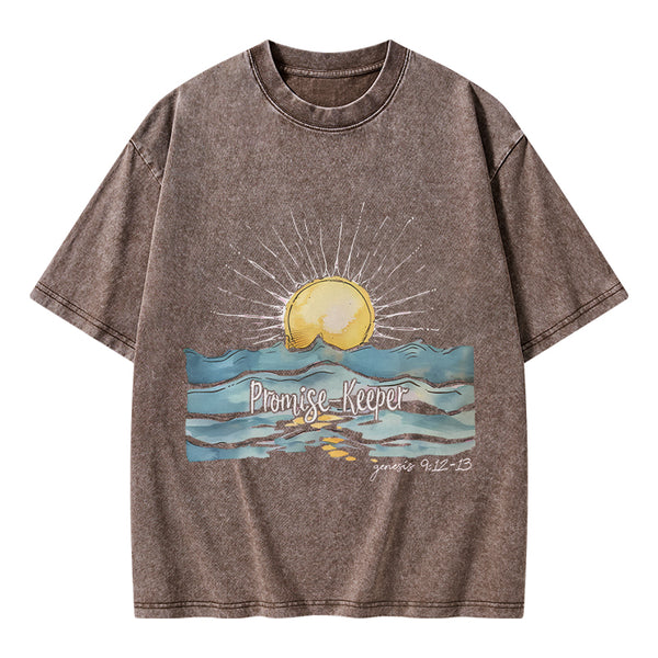 Promise Keeper Christian Washed T-Shirt
