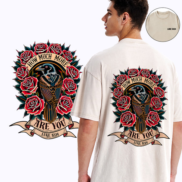 How Much More Are You Christian Washed T-Shirt