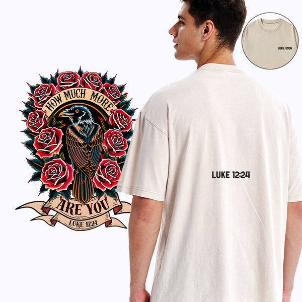 How Much More Are You Christian Washed T-Shirt