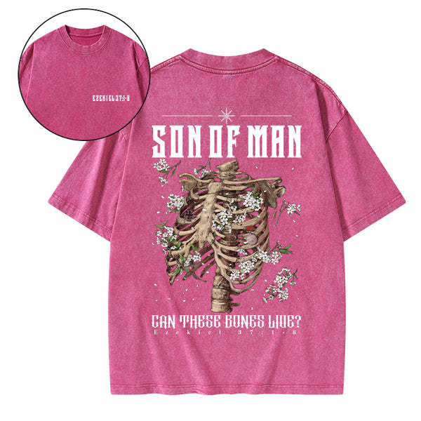Can These Bones Live Christian Washed T-Shirt