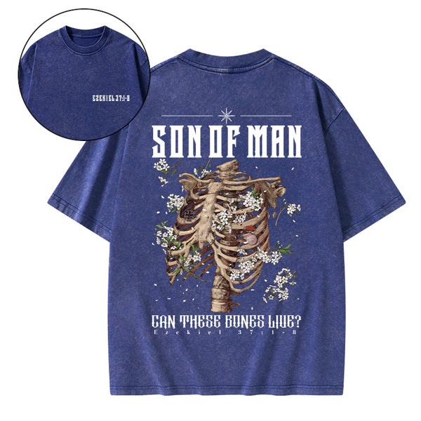 Can These Bones Live Christian Washed T-Shirt