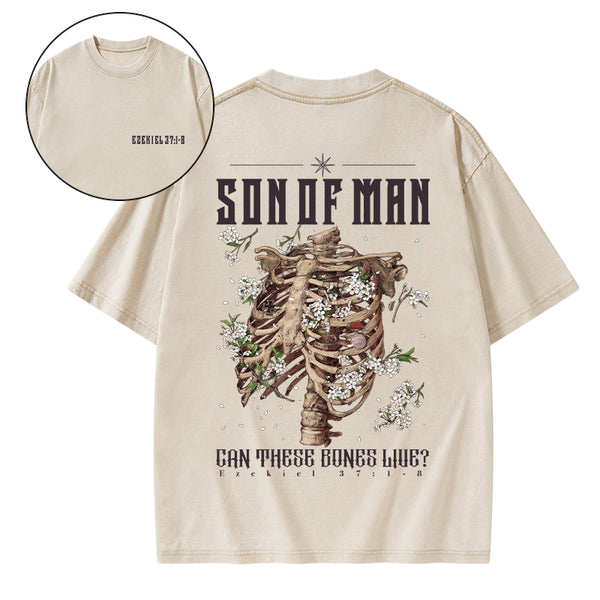 Can These Bones Live Christian Washed T-Shirt