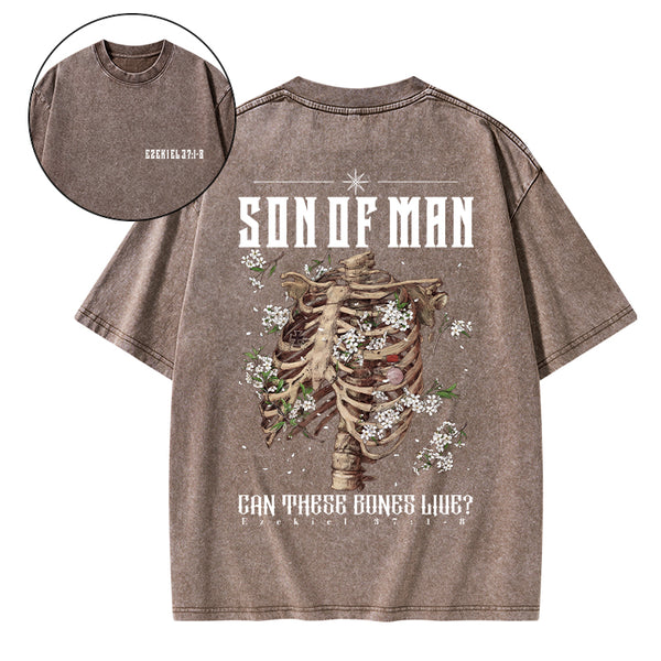 Can These Bones Live Christian Washed T-Shirt