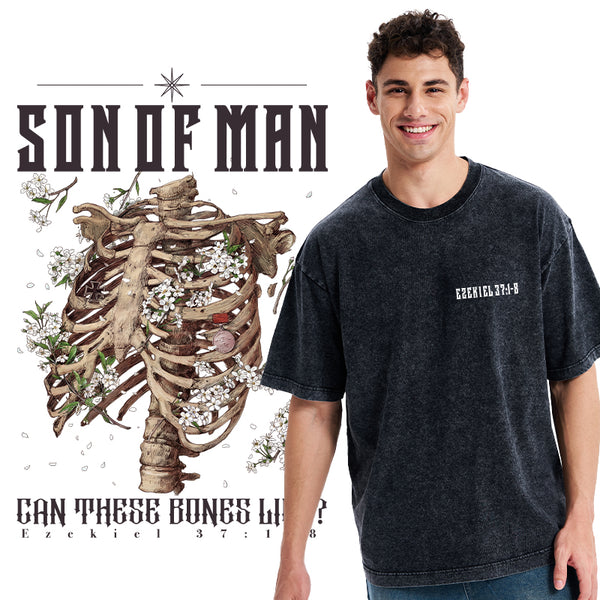 Can These Bones Live Christian Washed T-Shirt