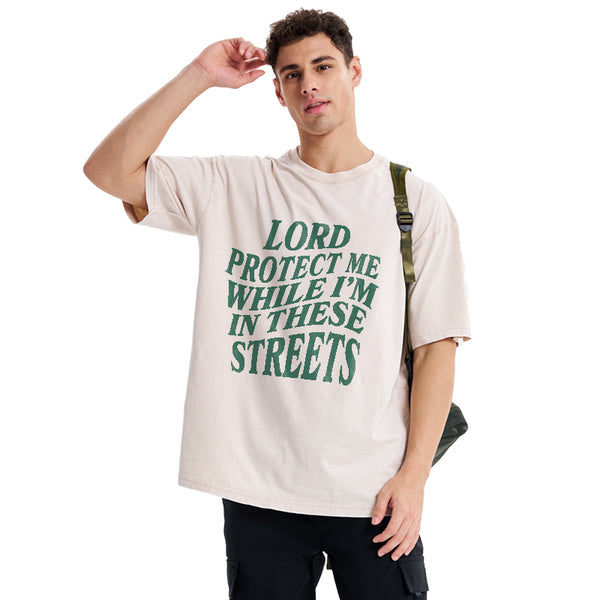 Lord Protect Me Christian Washed T-Shirt