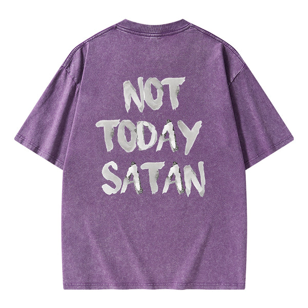 Not Today Christian Washed T-Shirt