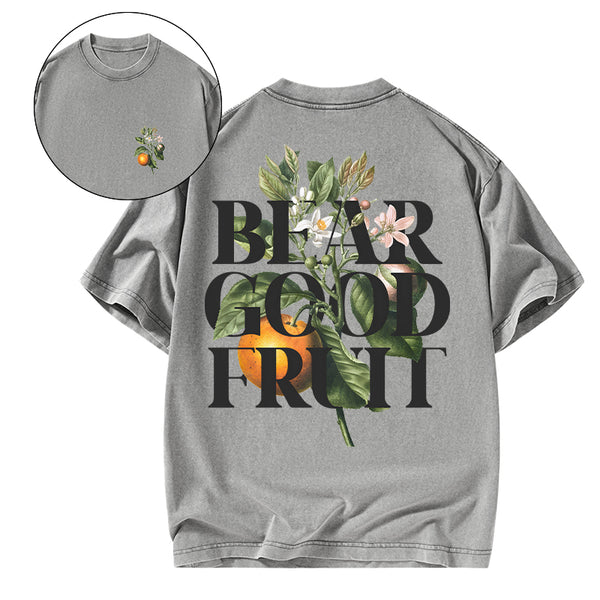 GC-WTSK0021 Bear Good Fruit Washed T-Shirt