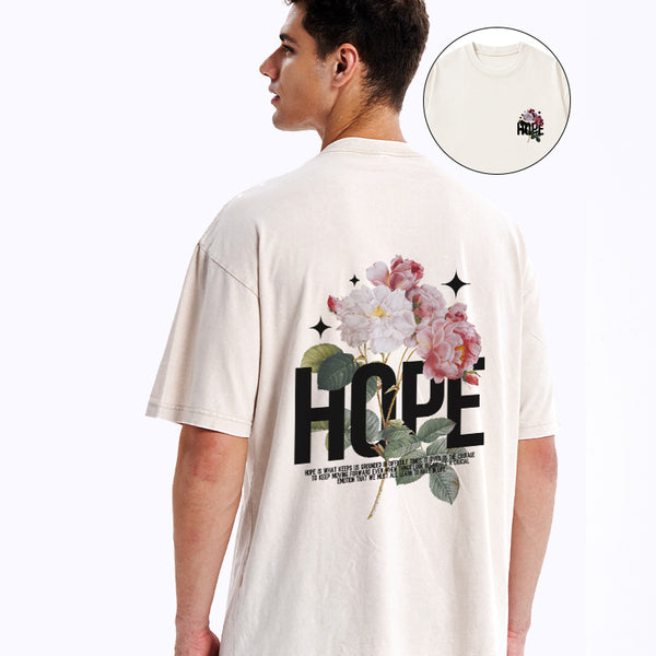 Hope Is Foundational To Faith Christian Washed T-Shirt