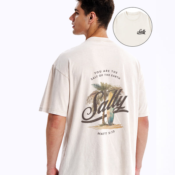 You Are The Salt Of The Earth Christian Washed T-Shirt