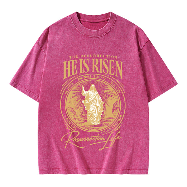 The Resurrection Christian Washed T-Shirt