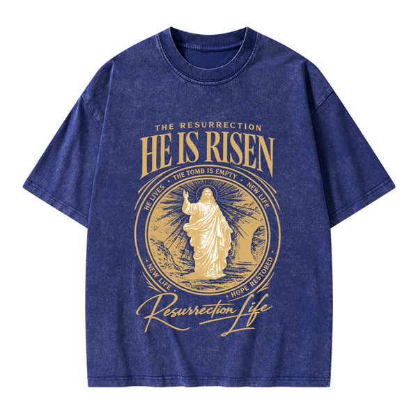 The Resurrection Christian Washed T-Shirt