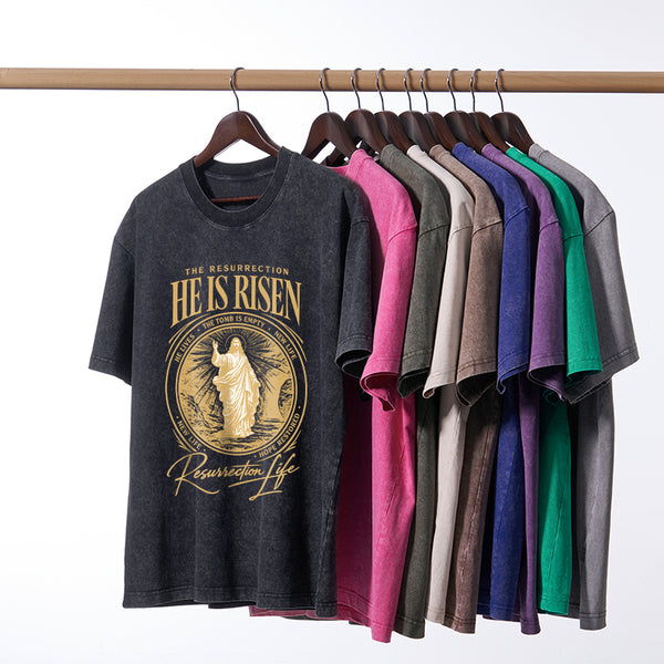 The Resurrection Christian Washed T-Shirt