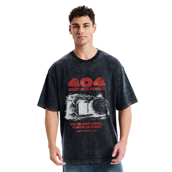 Body Not Found Christian Washed T-Shirt