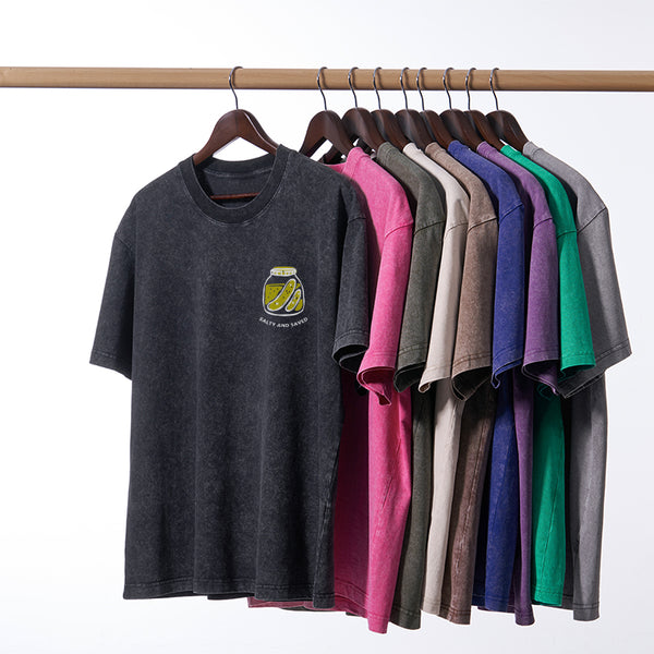 Pickles And Jesus Christian Washed T-Shirt