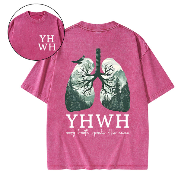 YHWH Christian Heavy Cotton T-Shirt