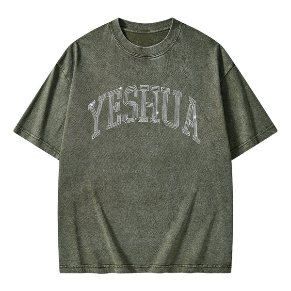 Yeshua Christian Washed T-Shirt