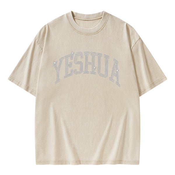 Yeshua Christian Washed T-Shirt